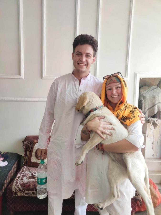 Ira Homestay Mathura - Divine Spiritual Stay Exteriör bild